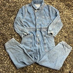 ZARA girl denim jumper ADORABLE!🥰